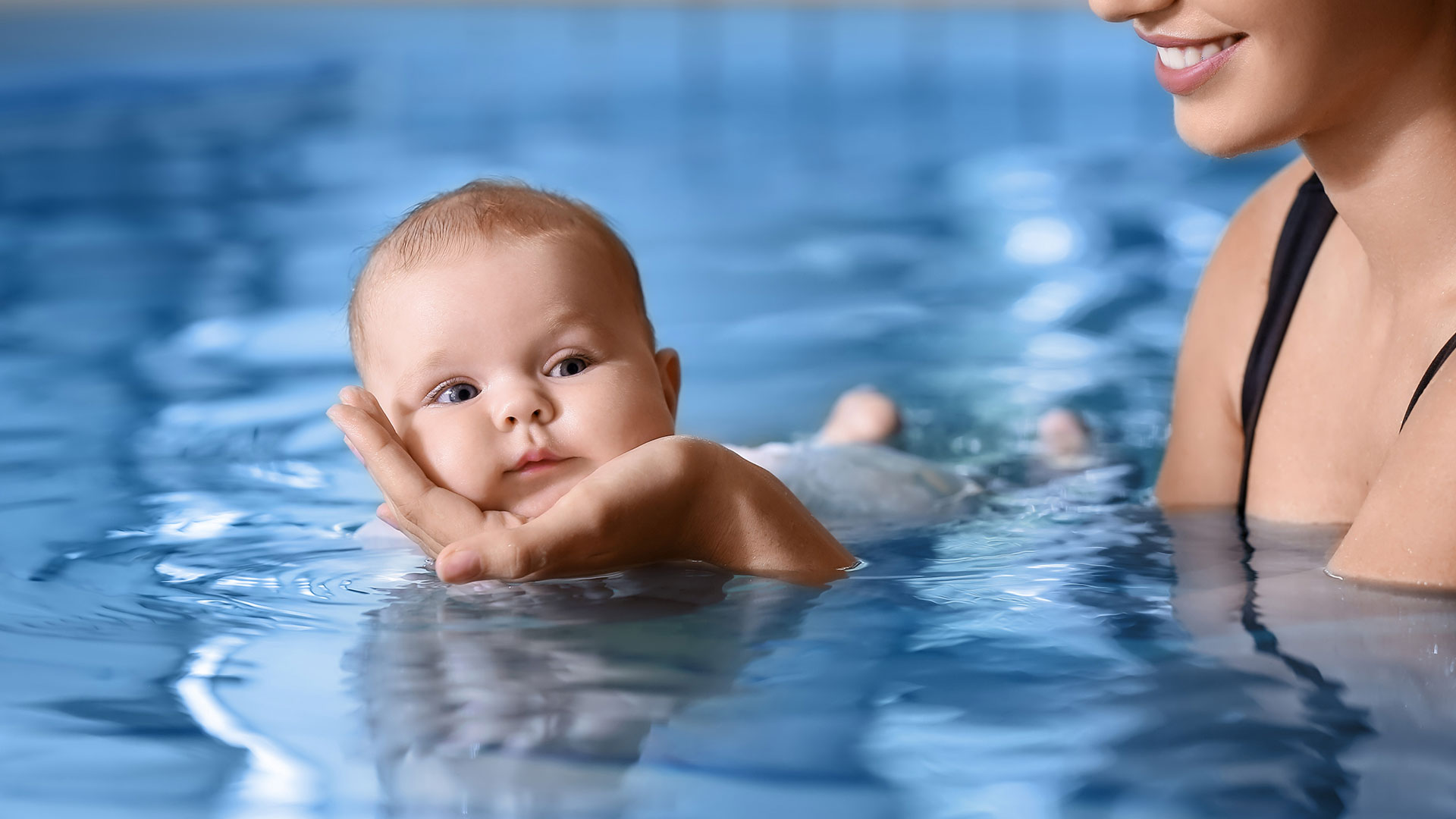 Séance Aquatique Postnatale avec bébé